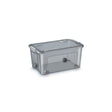 Plastic box CEP recycled plastic wheels 43L