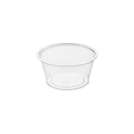 Dressing cup rPET 60ml trans 100/pack