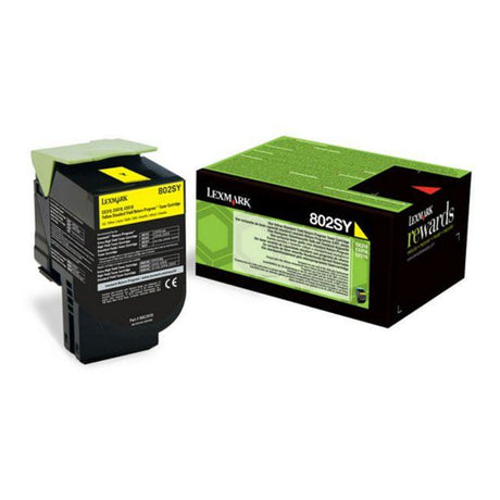 Toner LEXMARK 80C2SYE 2K yellow