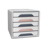 Form box CEP Smoove Mineral 5 drawers