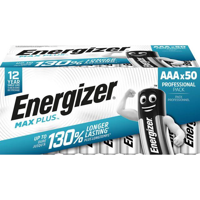 Battery ENERGIZER Max Plus AAA 50/fp