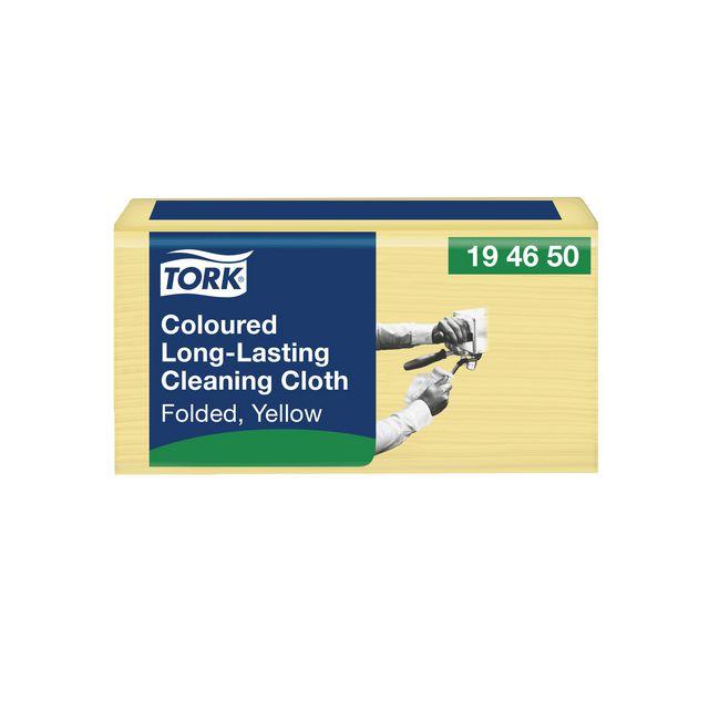 Cleaning cloth TORK Pre W8 yellow 40/pack