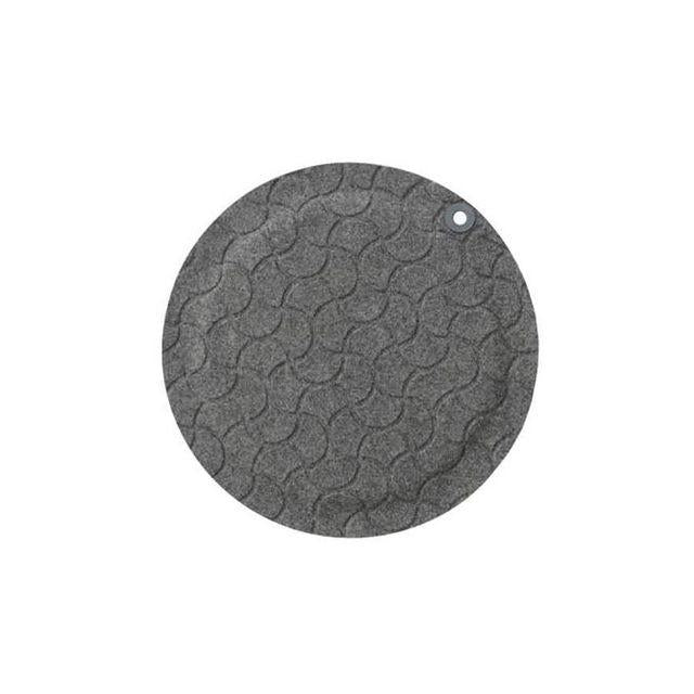 Workplace mat StandUp Round Ø56cm grey