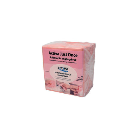 Cleaning cloth JustOnce disposable red 100/pack