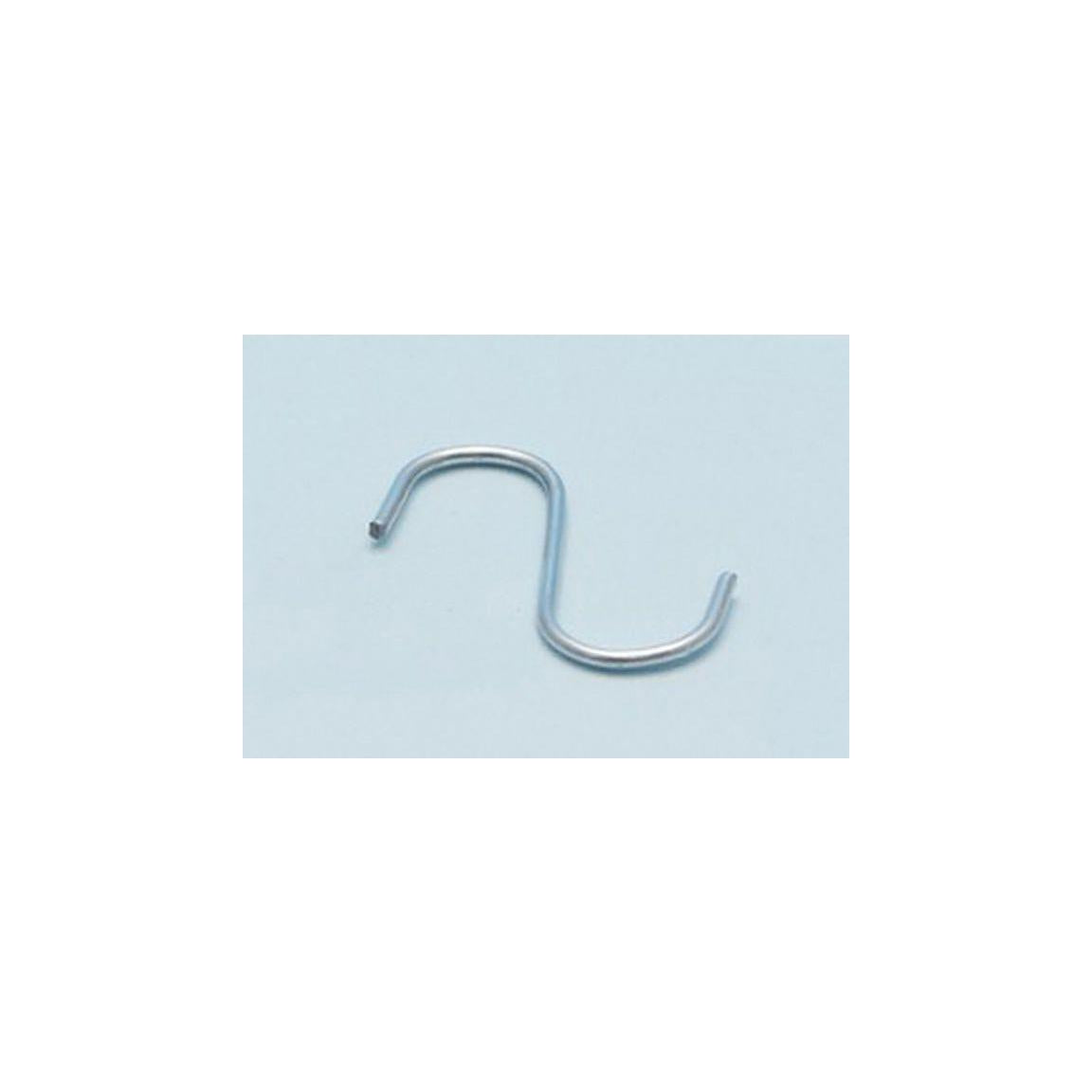 Metal S-hook 60mm 100/pc