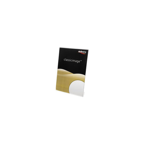 Information stand acrylic A4 inclined 12/pc