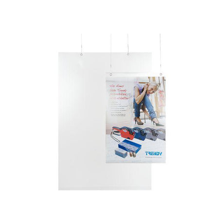 Plastic pocket free hanging 50x70cm