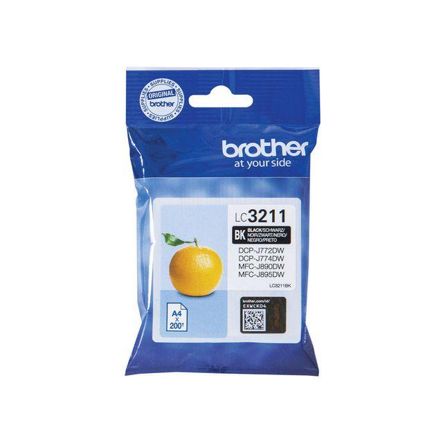 Ink cartridge BROTHER LC3211BK black