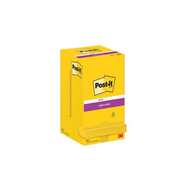 Notes POST-IT SS 76x76mm neon yellow