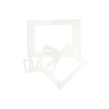 Passepartout frame A3-A7 white 25/pack