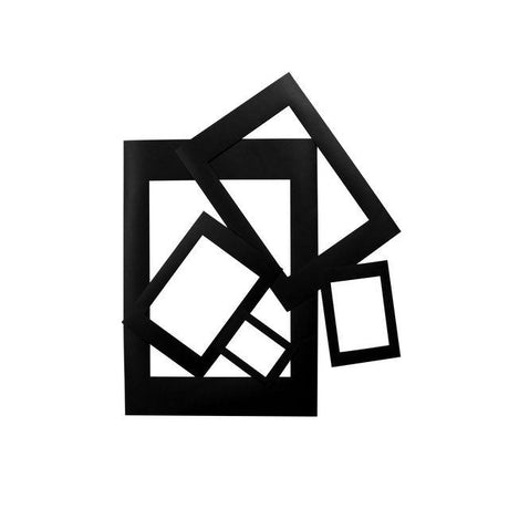 Passepartout frames A3-A7 black 100/pack