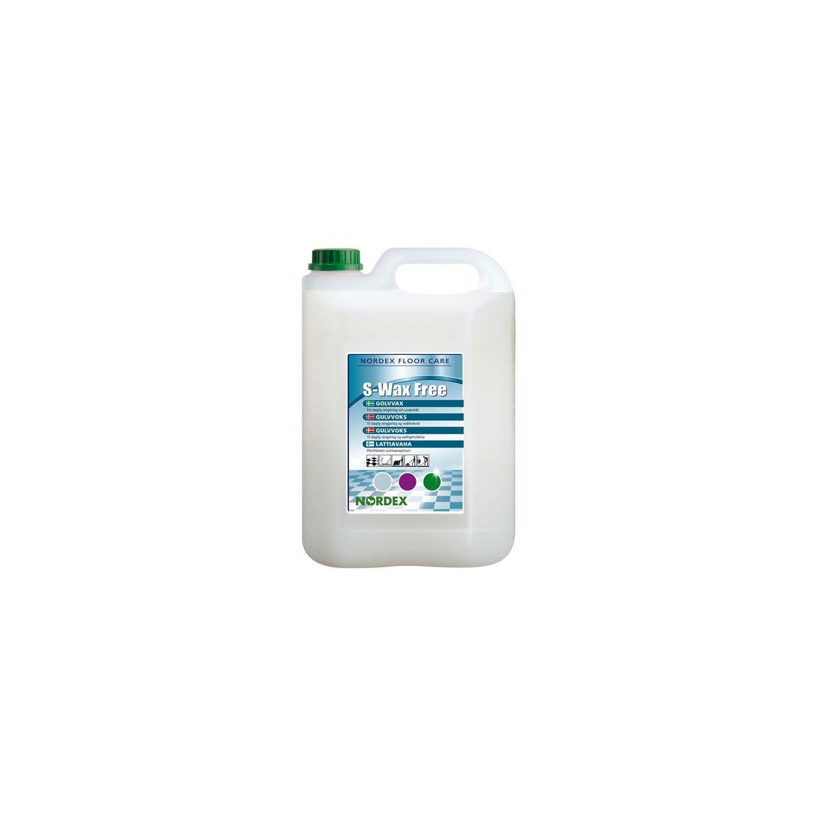 Floor maintenance NORDEX S-wax Free 5L