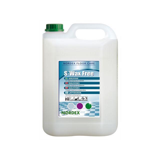 Floor maintenance NORDEX S-wax Free 5L