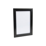 Wall frame A4 aluminium profile Black 32 mm