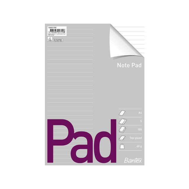 Block with top gluing BANTEX A4 linen