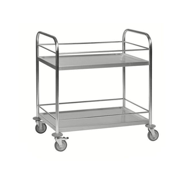 Table trolley stainless steel