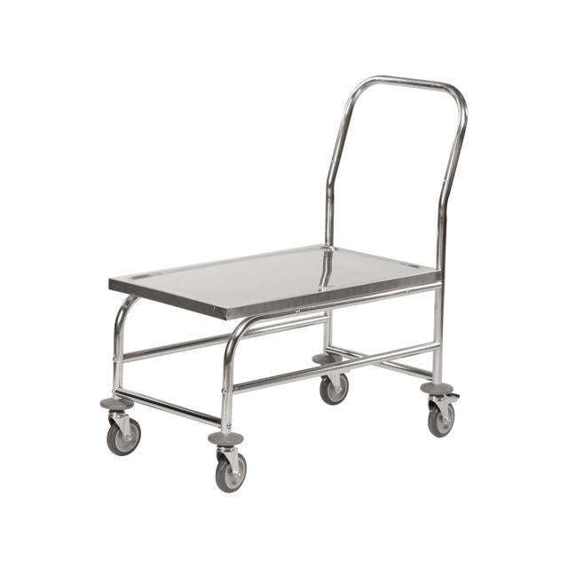 Stainless steel flatbed trailer