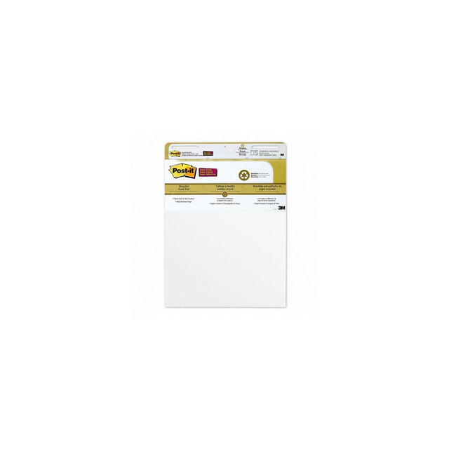 Flipchart POST-IT Rec 635x775mm 2/pc