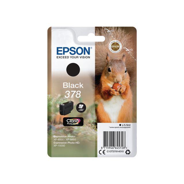 Ink cartridge EPSON C13T37814010 black