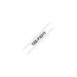 Tape BROTHER TZEFX211 6mm black on white