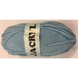 Acrylic yarn 50g light blue