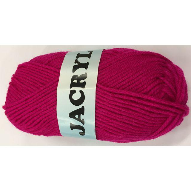 Acrylic yarn 50g cerise