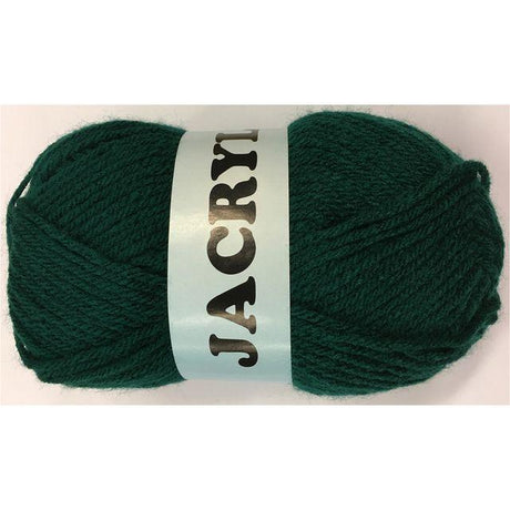 Acrylic yarn 50g dark green
