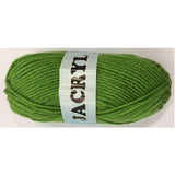 Acrylic yarn 50g green