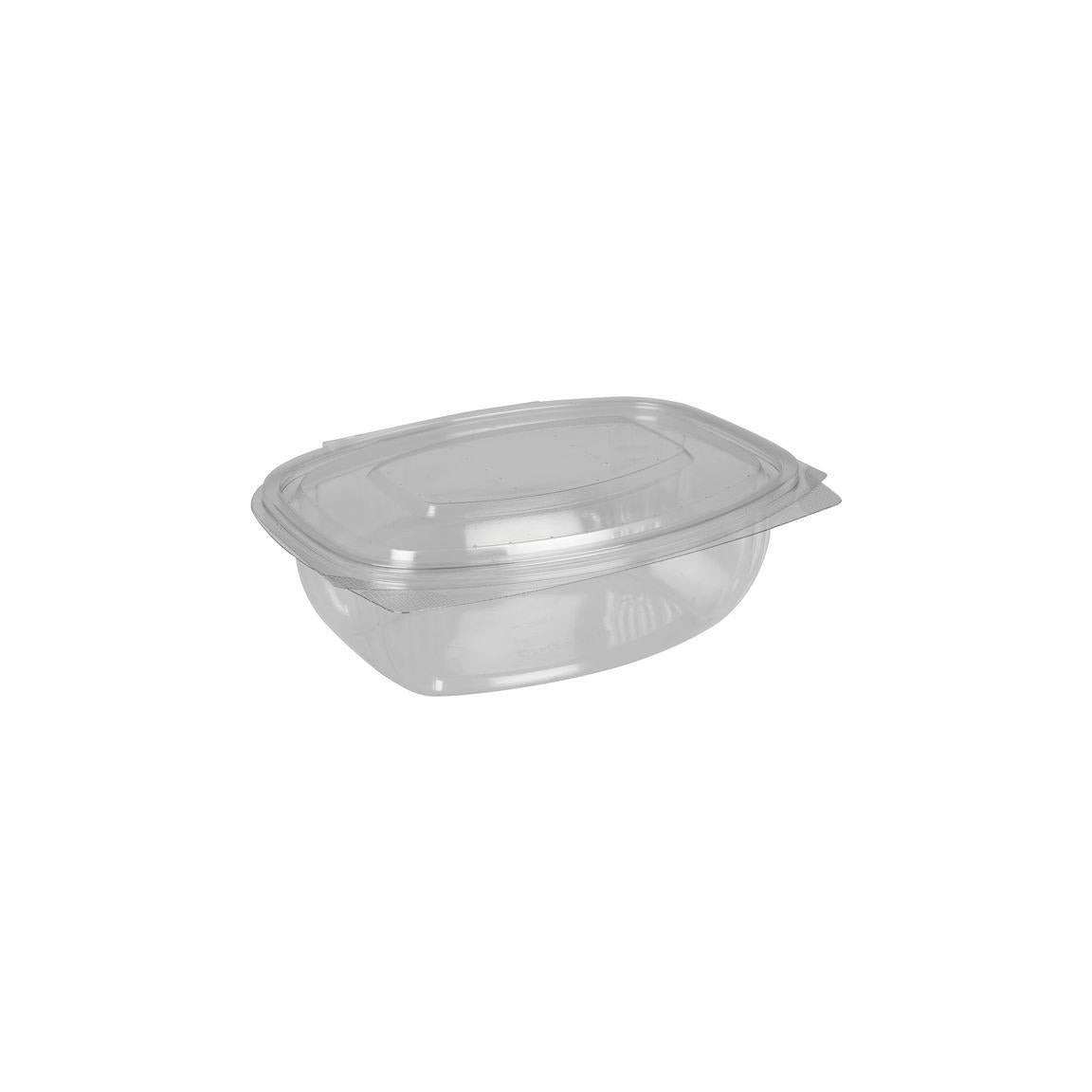 Salad bowl with lid clear 1000ml 50/pack