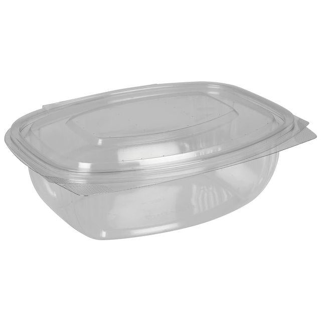 Salad bowl with lid clear 1000ml 50/pack