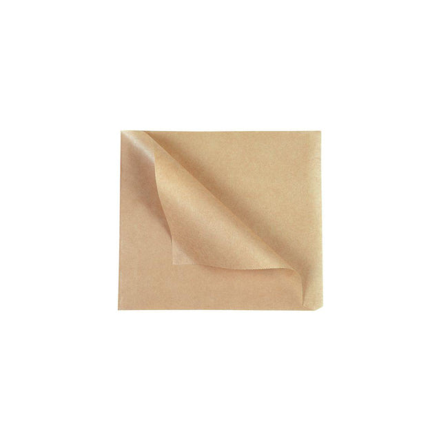 Hamburger pocket cardboard brown 16x15cm 1000/pc