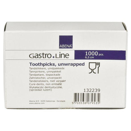 Toothpicks round loose packed 1000/pc