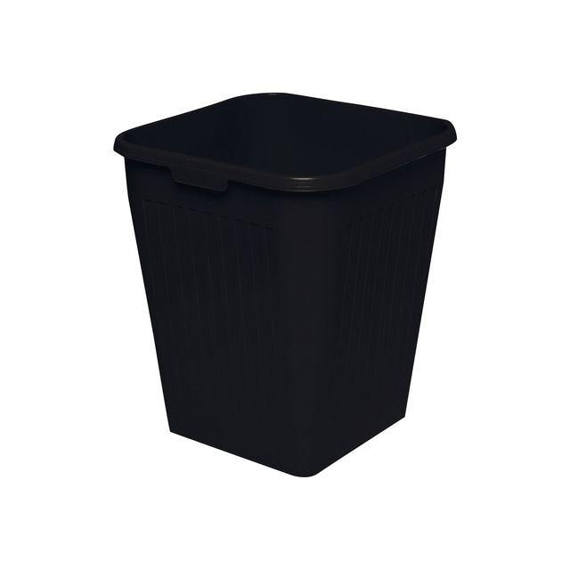 Wastepaper basket BANTEX Orth 25L black