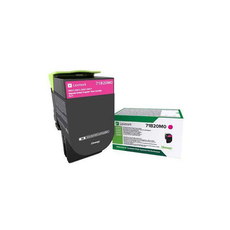 Toner LEXMARK 71B20M0 2,3K magenta