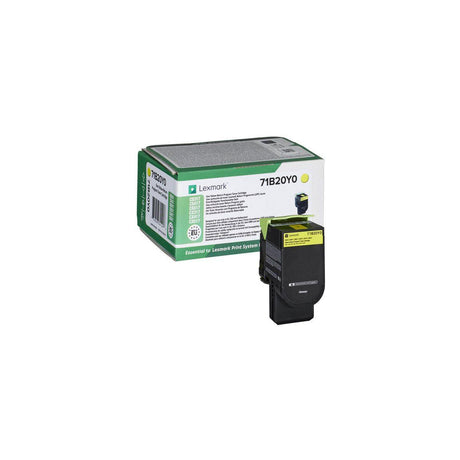 Toner LEXMARK 71B20Y0 2,3K yellow