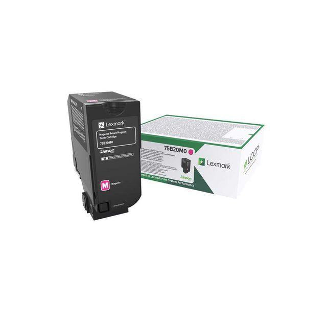 Toner LEXMARK 75B20M0 10K magenta