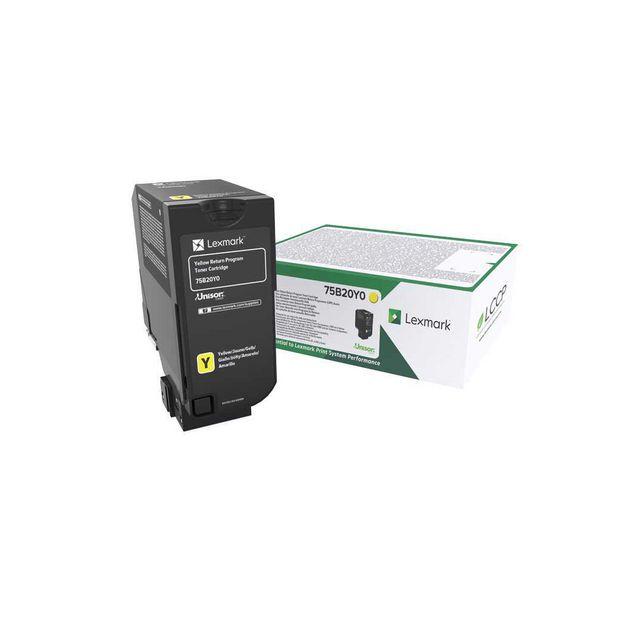 Toner LEXMARK 75B20Y0 10K yellow