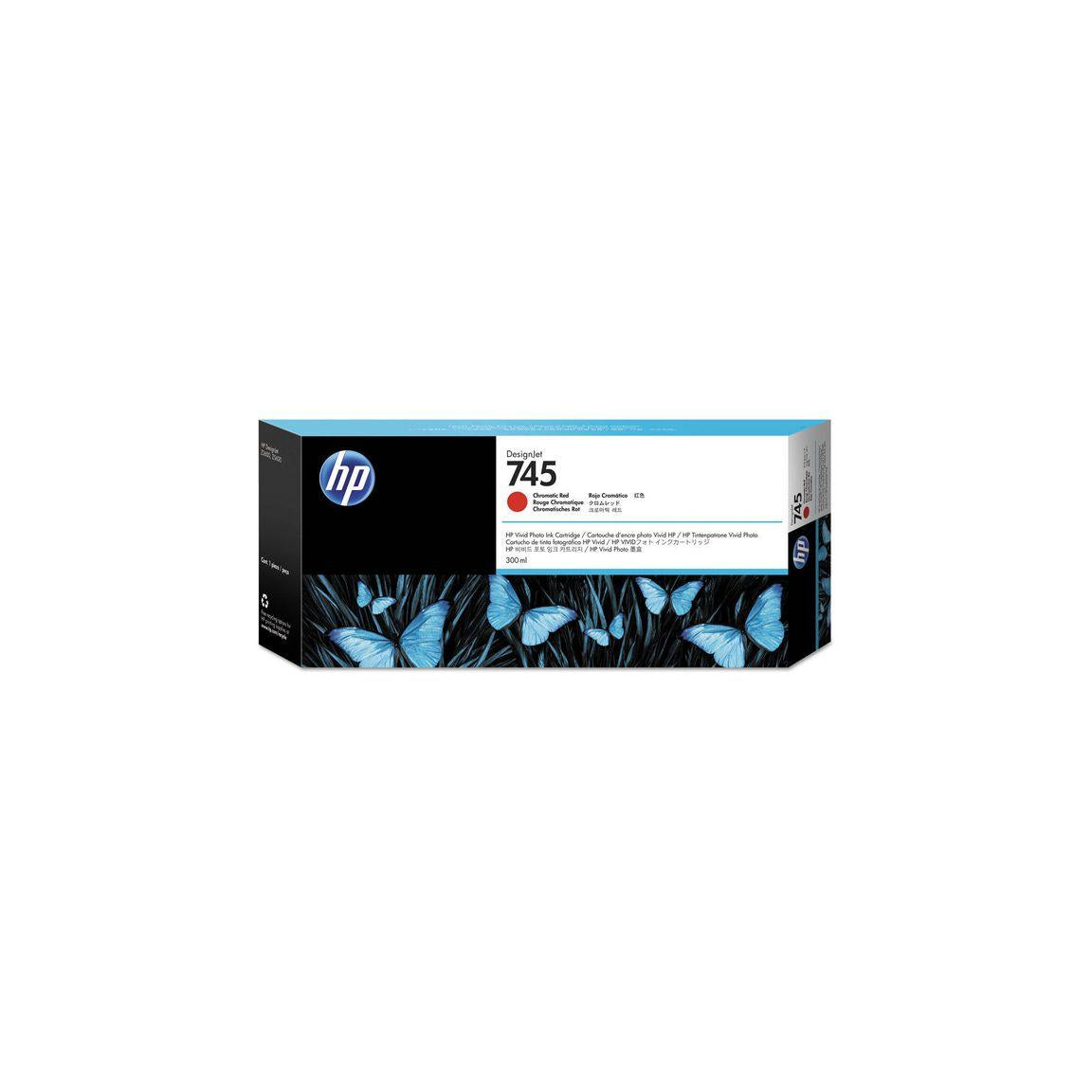 Ink cartridge HP F9K06A 745 chrome red