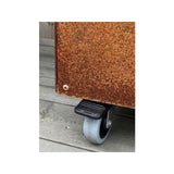 Wheel set L-pot 4 lockable wheels/fp