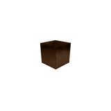 L-pot without bottom corten 60x60x55cm