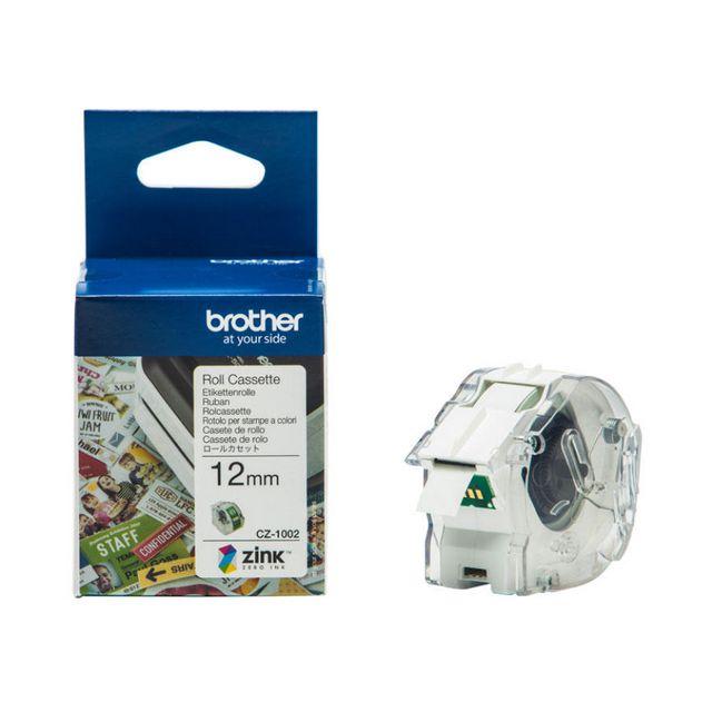 Label BROTHER CZ1002 12mm