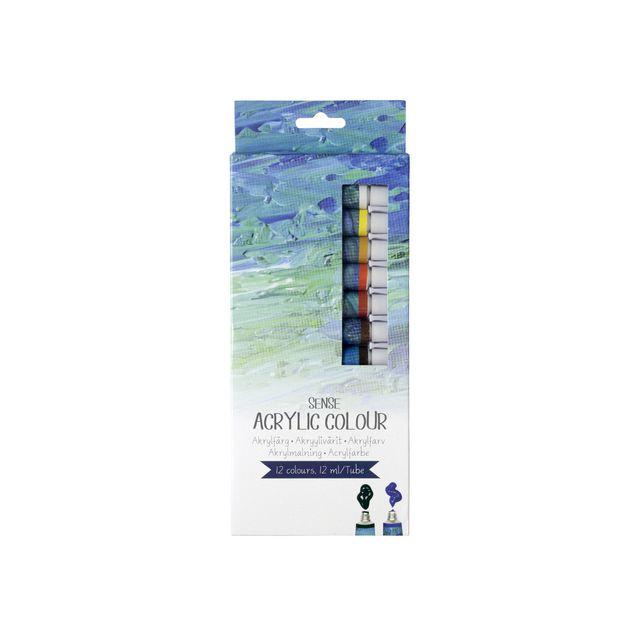 Acrylic colour set Sense 12x12 ml