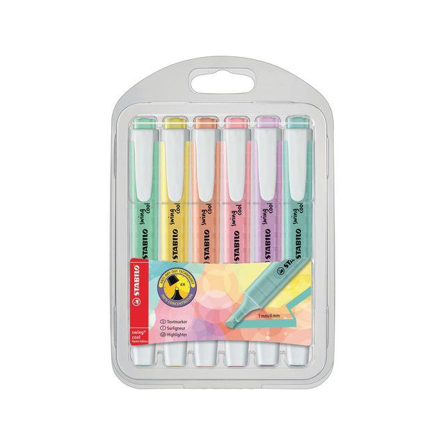 Highlighter STABILO Swing 6/pack