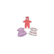 Doll clothes 36-40cm 3/pack