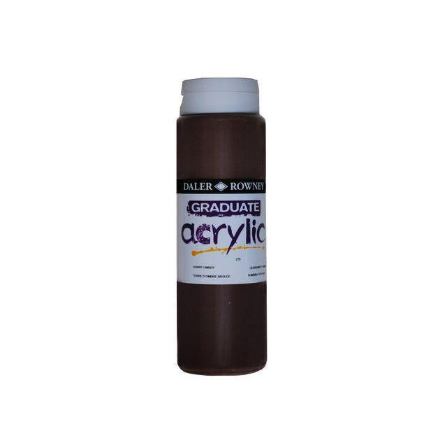 Acrylic paint 500 ml brown