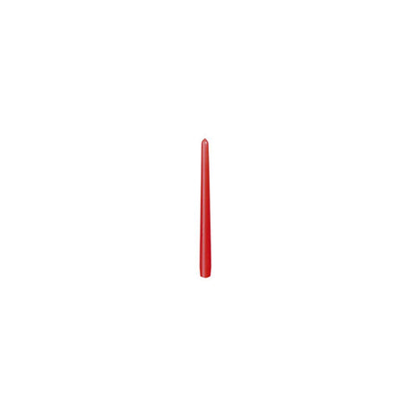 Antique candle DUNI red 245x22mm 50/pack