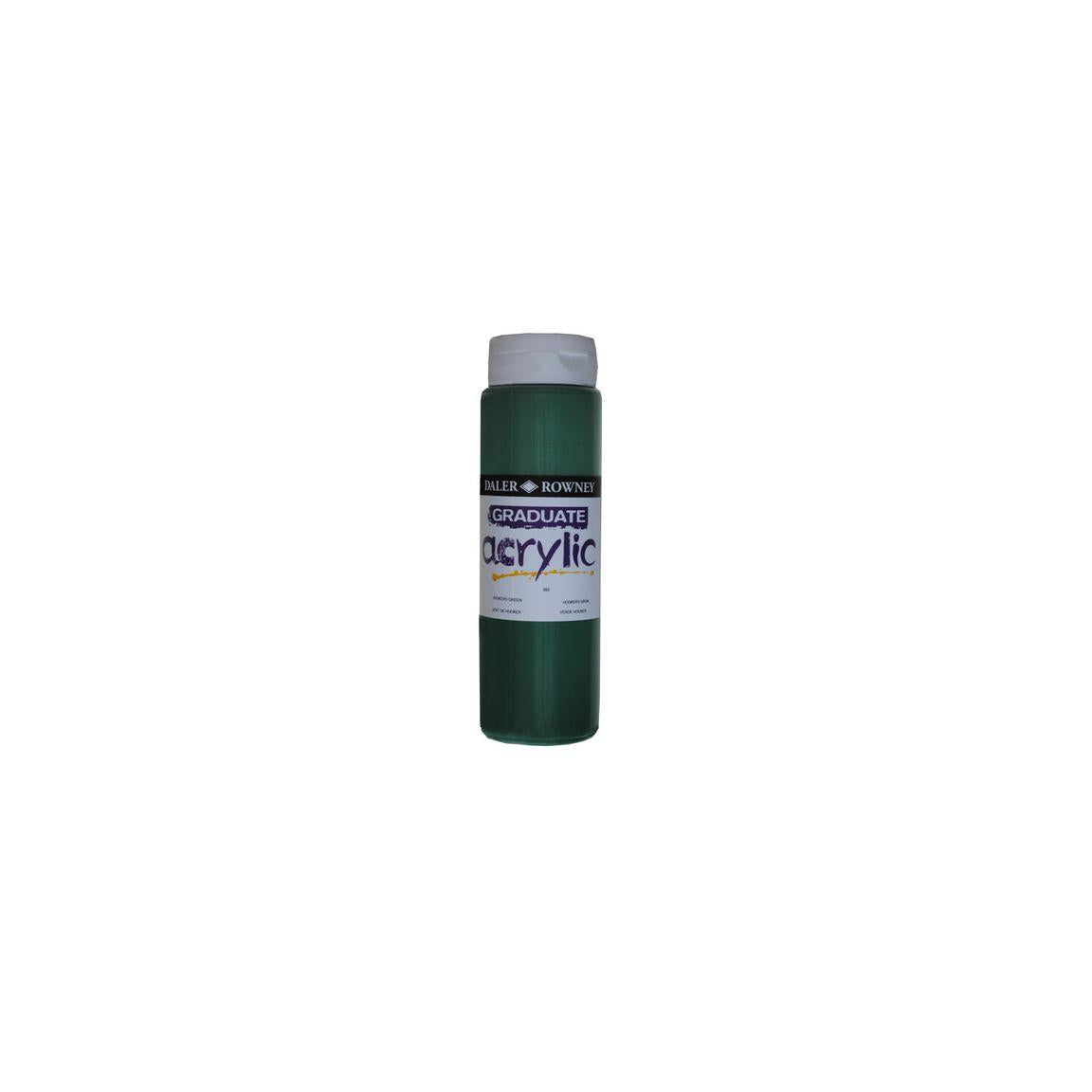 Acrylic paint 500 ml dark green