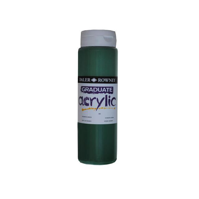 Acrylic paint 500 ml dark green