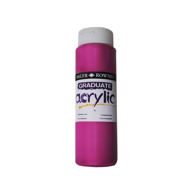 Acrylic paint 500 ml pink
