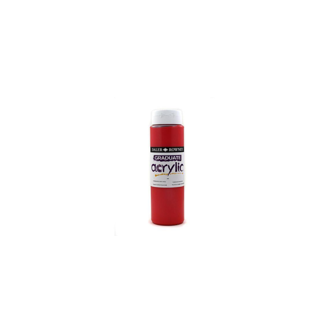 Acrylic paint 500 ml red